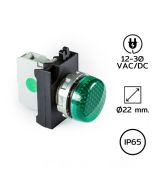 CM090XY 点火灯 Ø22 mm 12-30VAC/DC 绿色 LED