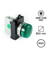 CM0Y0XY 导光板 Φ22 mm 100-230VAC 绿色LED