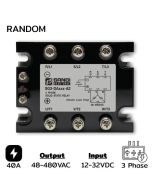 SG3-DAR040-A2 Three Phase Input 12-32VDC Output 48-480VAC 40A Random
