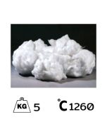 เซรามิคไฟเบอร์ (CARAMIC FIBER) ISOWOOL ASK-7900 CERAMIC BULK (แบบสำลี) 5 kg 1260C
