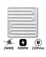 欧莱特ELW-3-16CM 600W AC220V 2芯白色插座组件