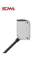O6E304 \ Through-beam receiver \ Range 10 m \ NPN light-on/dark-on mode \ Rectangular \ Cable PVC 2 m