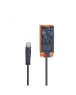 KQ6003 \ Capacitive sensor \ Range 12 mm \ PNP/NPN NO/NC \ 20 x 14 x 48 mm \ PVC 0.04 m+M8 Connector