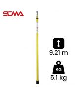 KHS-100-7-9, Length 9.21 m/5.1 kg KEPLER Telescopic Hot Sticks ไม้ฉนวน/ไม้ชักฟิวส์แบบสไลด์