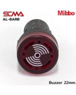 AL-8ARB Buzzer 22mm. Intermittent Beep 12VAC/DC Mibbo
