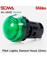 AL-1AGC 指示灯 凸头 22mm. 24VAC/DC 绿色
