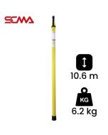 KHS-100-8-10, Length 10.6 m/6.2 kg KEPLER Telescopic Hot Sticks ไม้ฉนวน/ไม้ชักฟิวส์แบบสไลด์