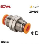 ZPM10 \ Plastic Fitting \ Straight / 10mm \ E.MC