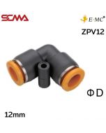 ZPV12 \ Plastic Fitting \ Elbow / 12mm \ E.MC