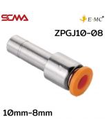 ZPGJ10-08 \ Plastic Fitting \ Reducer / 10mm-8mm \ E.MC