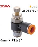 ZSC04-01P \ Speed Controller \ 4mm / PT1/8” \ E.MC