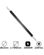 FIB-7020 ฮีตเตอร์ครีบตัวไอ Lf- 600MM 2000W AC220V