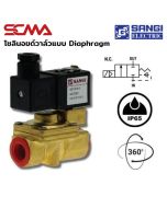โซลินอยด์วาล์วแบบ Diaphragm SANGI GD15 SCMA