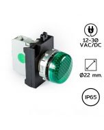 CM090XY 点火灯 Ø22 mm 12-30VAC/DC 绿色 LED