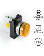 CM0S0XS 导航灯 Ø22 mm 100-230VAC 黄色 LED
