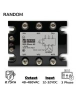 SG3-DAR1HP F/R-A2 Three phases Input 10-50VDC Output 48-480VAC 0.75KW Random
