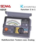 6018 Kyoritsu เครื่องทดสอบความต้านทานดิน/ฉนวน (MULTIFUNCTION)