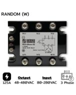 SG3-AAR125-A2(W) Three Phase Input 80-280VAC Output 48-480VAC