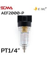 AEF2000-P \ Air Preparation Unit \ Filter / PT1/4” \ E.MC