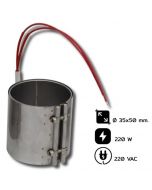 ฮีตเตอร์รัดท่อสแตนเลส (BAND HEATER) SANGI ฮีตเตอร์รัดท่อ 300 mm. ขนาด 35x50