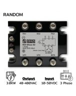 SG3-DAR4HP F/R-A2 Three phases Input 10-50VDC Output 48-480VAC 3.0KW Random