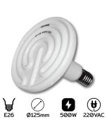 DW-1 500W AC220V ฮีตเตอร์อินฟราเรด