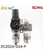 EC2010-014-P \ Air Preparation Unit \ Filter+Regulator+Lubricator / PT1/8” \ E.MC