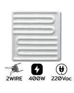 ELW-3-400-16CM 400W 220V ฮีตเตอร์อินฟราเรด 2 Wire White
