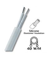 FTSH/40-2, 40W/m AC230V สายไฟฮีตเตอร์ 