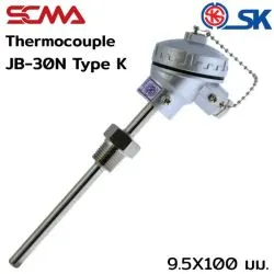 JB-30N 9.5X100mm 1/2" NPT 型K热电偶