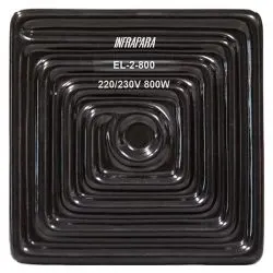 红外_para 红外线加热器 型号 EL-2-800W AC220V 2 wire 黑色