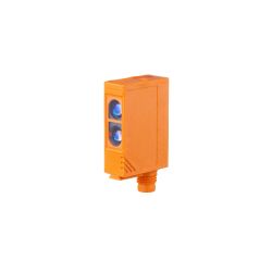 OJ5048 \ Diffuse reflection \ Range 400 mm \ PNP light-on/dark-on mode \ Rectangular \ Connector M8