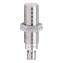IGC210 \ Inductive sensor \ Range 8 mm \ PNP/NPN NO \ M18 \ Connector M12