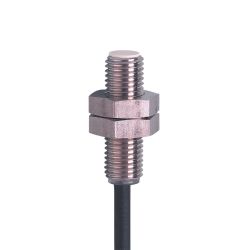 IE5368 \ Inductive sensor \ Range 2 mm \ PNP NO \ M8 \ Cable PUR 2 m