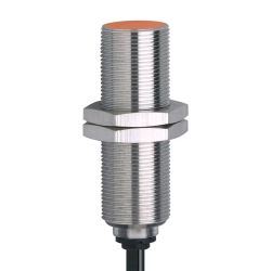 IG5682 \ Inductive sensor \ Range 5 mm \ PNP/NPN NO \ M18 \ Cable PUR 2 m