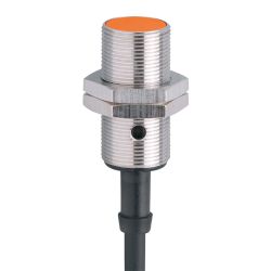 IG5246 \ Inductive sensor \ Range 12 mm \ PNP NC \ M18 \ Cable PVC 2 m