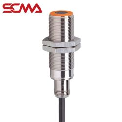 IG7104 \ Inductive sensor \ Range 5 mm \ PNP NO \ M18 \ Cable PUR 2 m