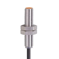 IE5249 \ Inductive sensor \ Range 2 mm \ PNP NO \ M8 \ Cable PUR 3 m