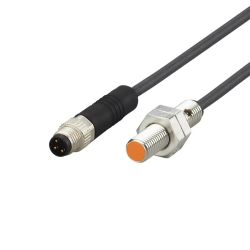 IE5385 \ Inductive sensor \ Range 1 mm \ PNP NO \ M8 \ Connector M8