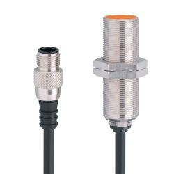 IG9984 \ Inductive sensor \ Range 5 mm \ PNP/NPN NO \ M18 \ Connector M12