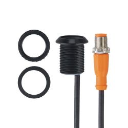 KT5106 \ Capacitive sensor \ Range mm \ PNP NO \ M22 \ Cable PUR 0.3 m+M12 Connector