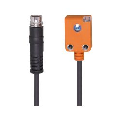 O7E200 \ Through-beam receiver \ Range 1.5 m \ PNP dark-on mode \ Rectangular \ Cable 0.2 mPUR+Connector M8