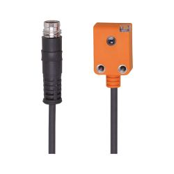 O7S200 \ Through-beam transmitter \ Range 1.5 m \ Rectangular \ Cable 0.2 mPUR+Connector M8