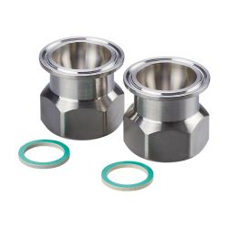 E40253 \ efector 300 \ Flow sensors \ ADAPT G1-CLAMP/D50,5/DIN32676 \ DE