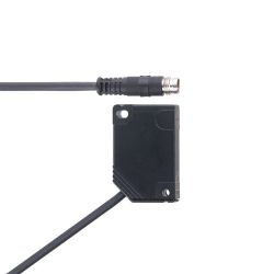 IN5451 \ Inductive sensor \ Range 7 mm \ PNP NO \ 40 x 12 x 26 mm \ Cabler PUR 0.3 m+Connector M8