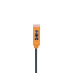 O8H213 \ Diffuse reflection \ Range 50 mm \ NPN light-on mode \ Rectangular \ Cable PVC 2 m