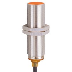 IGS304 \ Inductive sensor \ Range 8 mm \ PNP NO \ M18 \ terminal