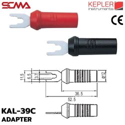 KAL-39C ADAPTER / ALLIGATOR CLIP KEPLER