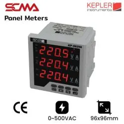 KP-963VA KEPLER Digital Panel Volt-Amp Meter 