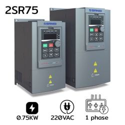 Inverter Model : SG-VM-2SR75/0.75kW/ 1HP/ 1 phase 220VAC 50/60Hz +- 15%